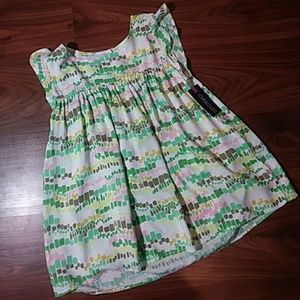 🆕 Multicolor ruffle sleeve Dress